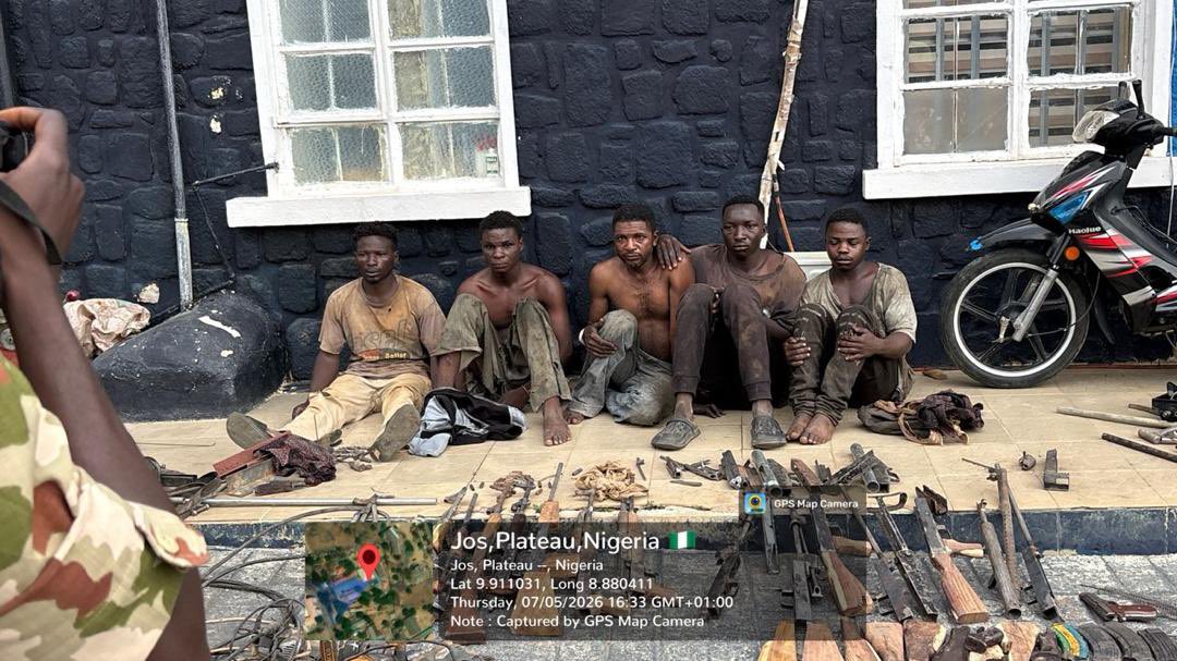 Nigerian Army busts 2 illegal arms factory in Plateau, arrests five suspects