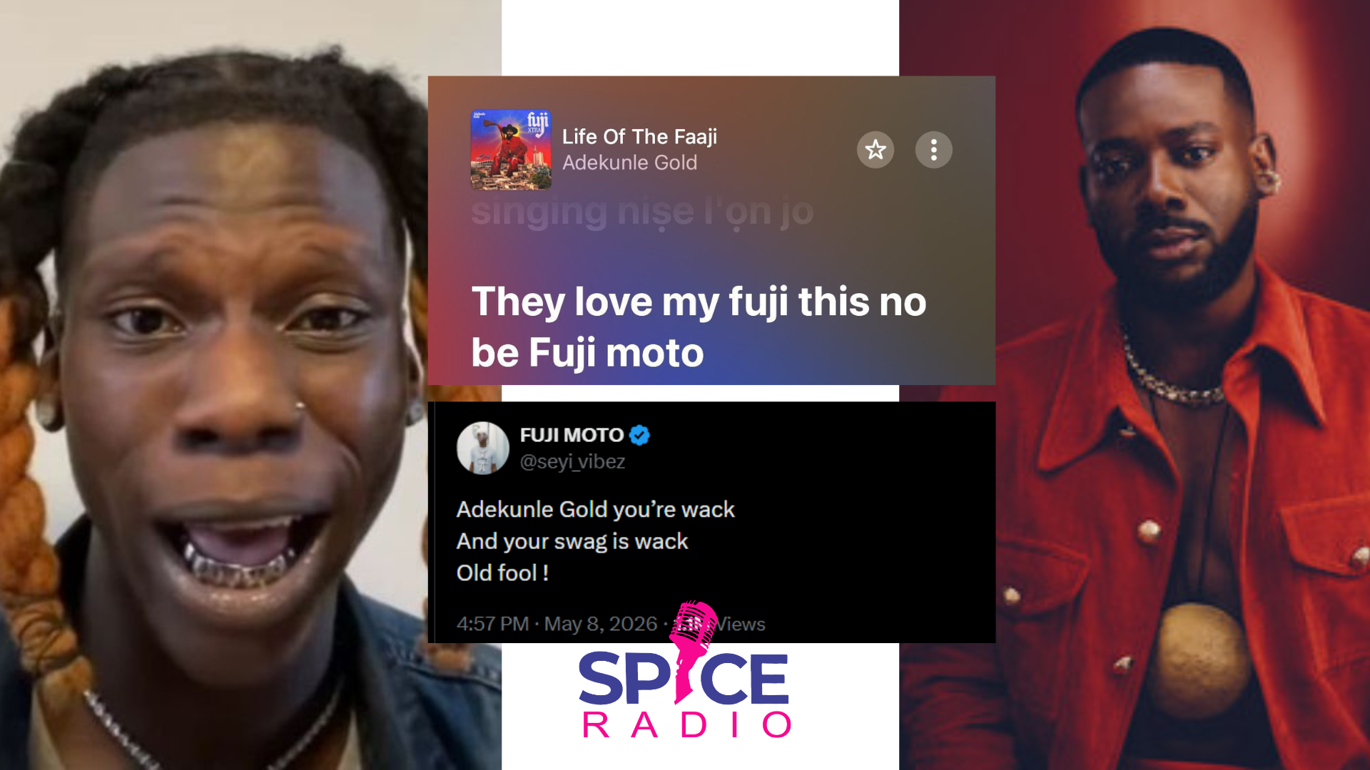Seyi Vibez Adekunle Gold