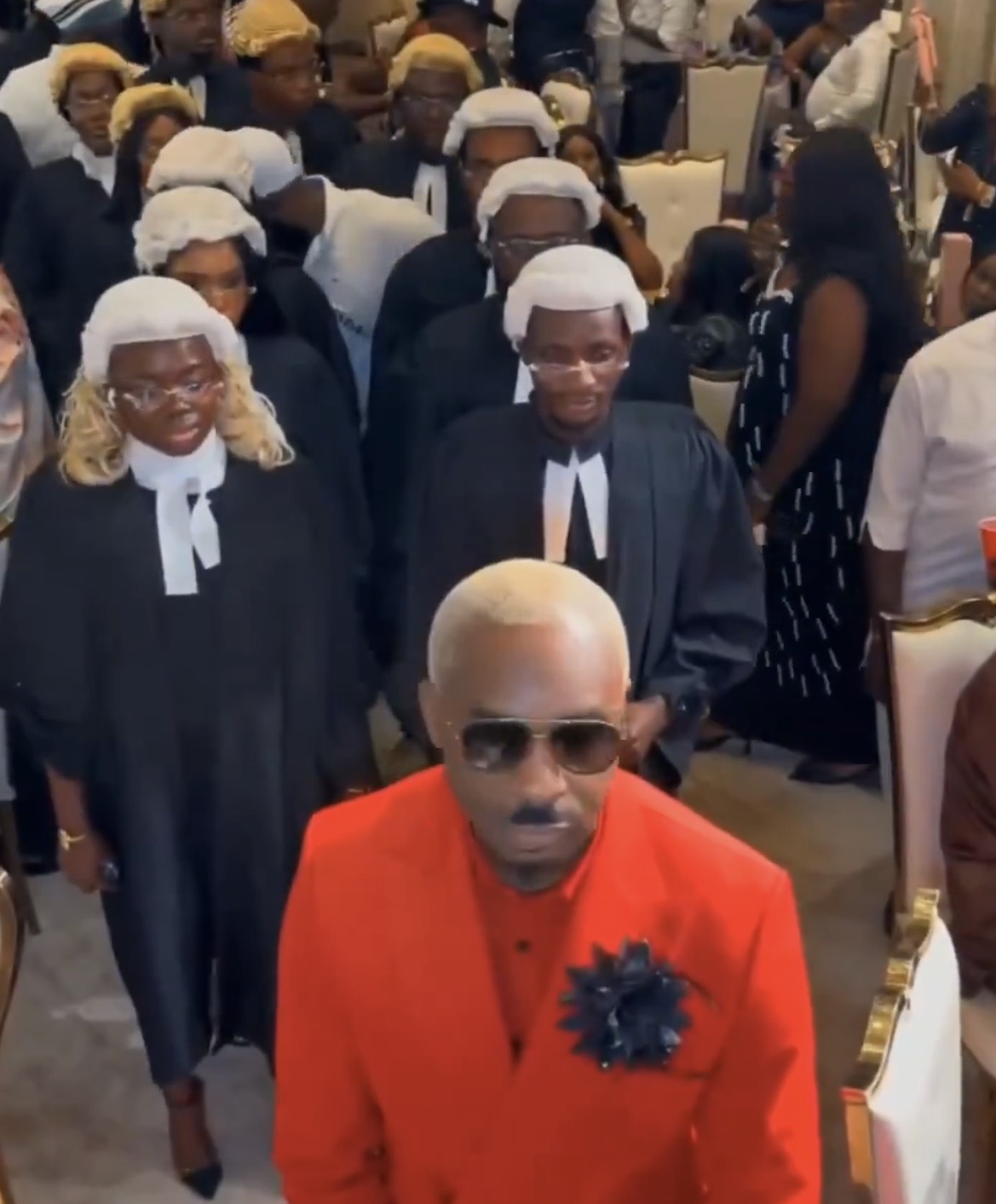 NBA President reacts as Pretty Mike takes 50 Lawyers to Lagos Birthday Party