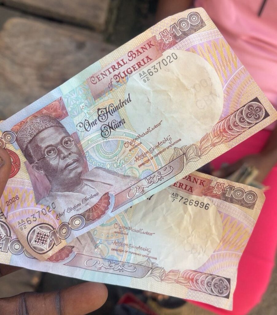 CBN Warns Nigerians Against Rejecting Standard ₦100 Notes