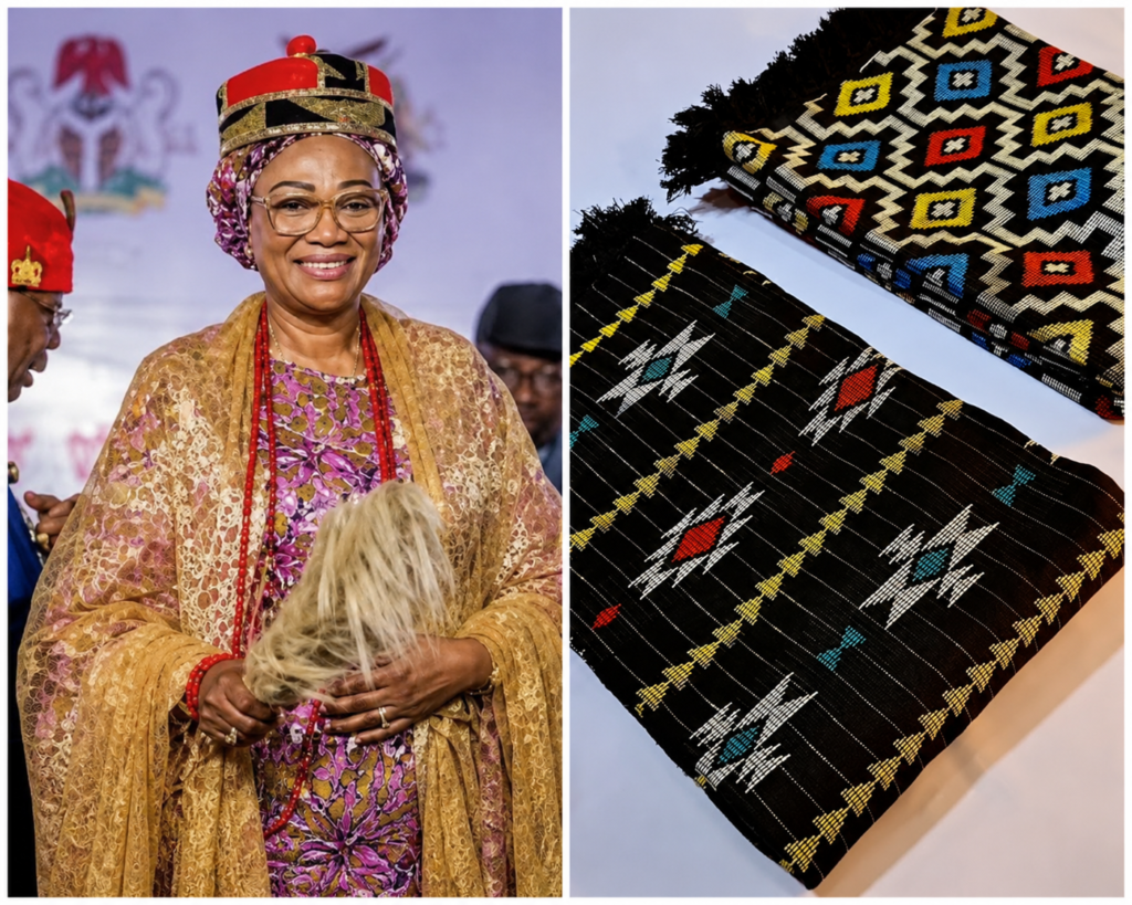 Nigeria’s First Lady Donates ₦2billion to Revive Akwete Weaving in Abia State