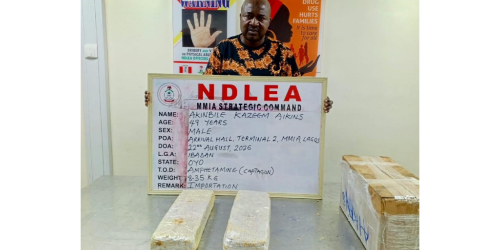 NDLEA Seizes ₦6.2bn ‘Jihadi Drug’, Opioids at Lagos Airport
