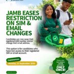 JAMB Introduces One-Time Update of Phone Numbers, Email Addresses