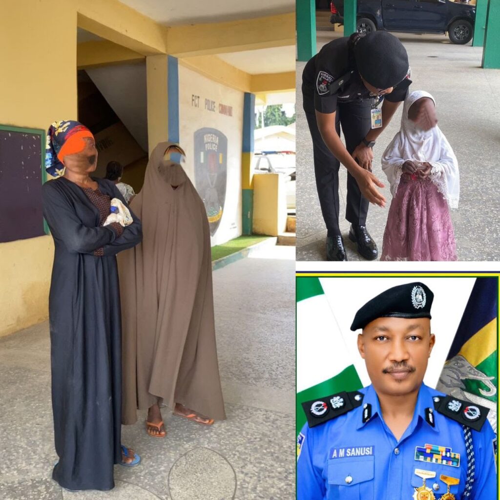 FCT Police Re-Arrest Two Ex-Convicts Over Alleged Child Trafficking, Rescue Four-Year-Old Girl